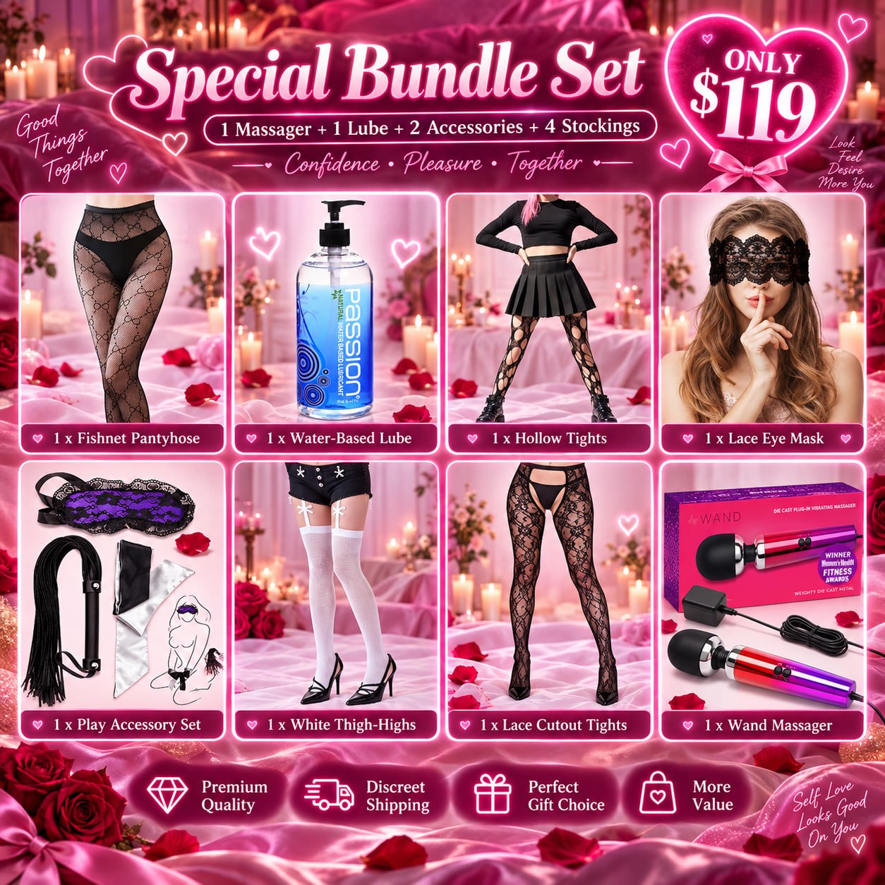 Le Wand Plug-in Vibrator Wand
